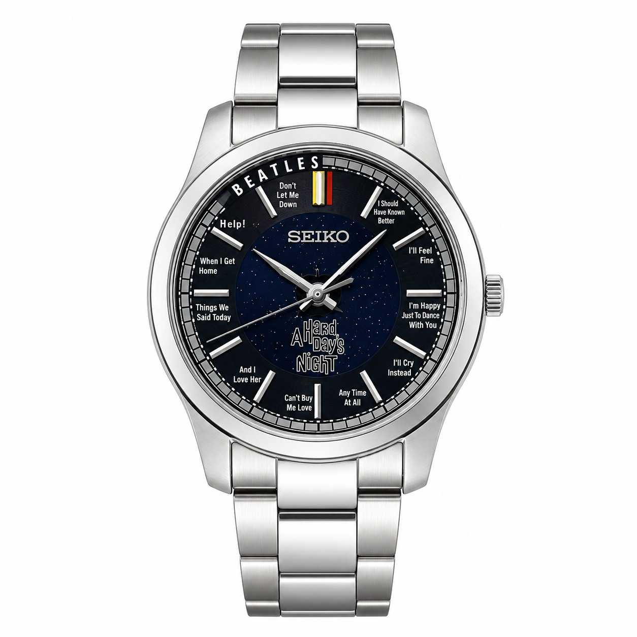 SEIKO x THE BEATLES THE 60TH ANNIVERSARY OF A HARD DAY'S NIGHT LIMITED EDITION MADE IN JAPAN