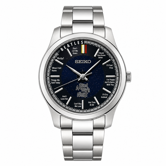 SEIKO x THE BEATLES THE 60TH ANNIVERSARY OF A HARD DAY'S NIGHT LIMITED EDITION MADE IN JAPAN